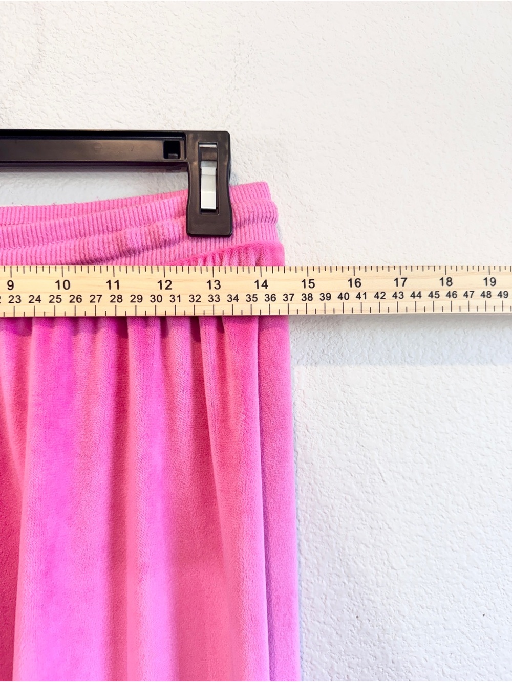 Juicy Couture Vintage Velour Lounge Pants Y2K McBling Barbiecore Pink M G63 - Picture 4 of 11